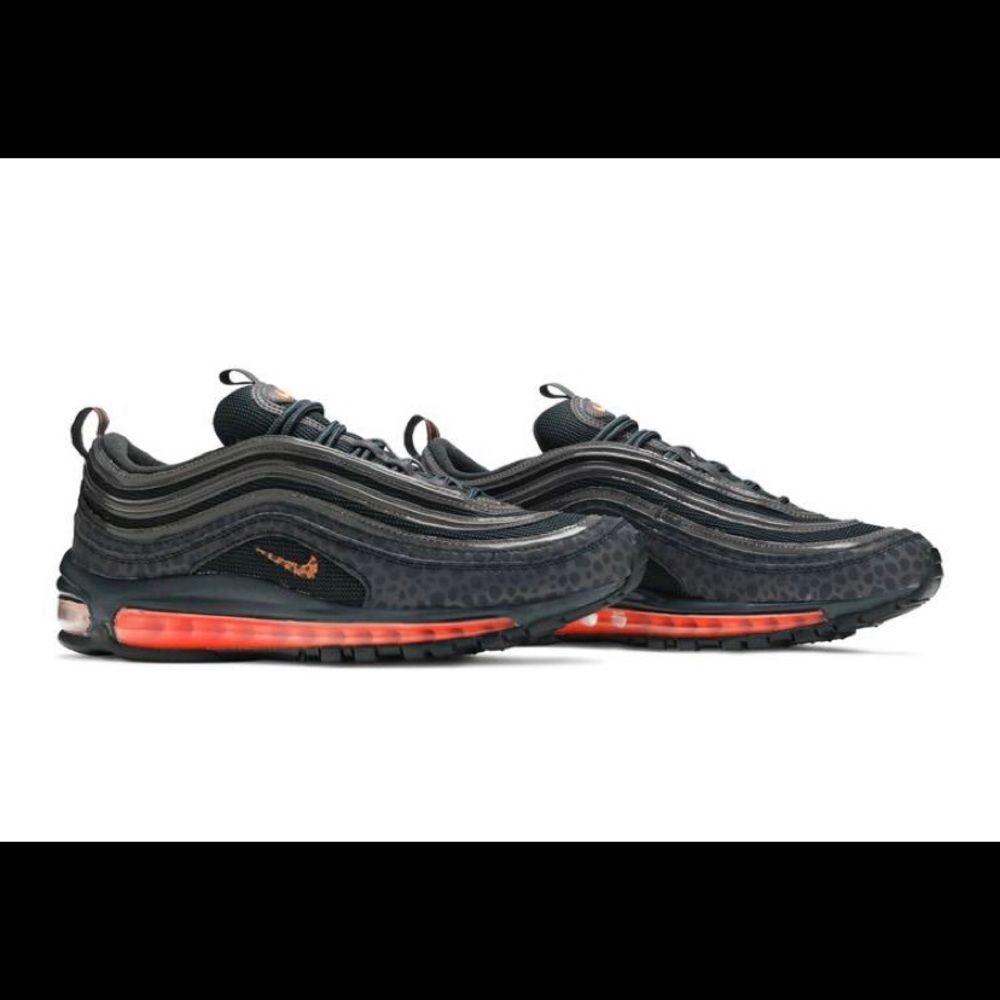 NIKE AIR MAX 97 SAFARI OFF NOIRE (GS) 5Y WORN ONCE
